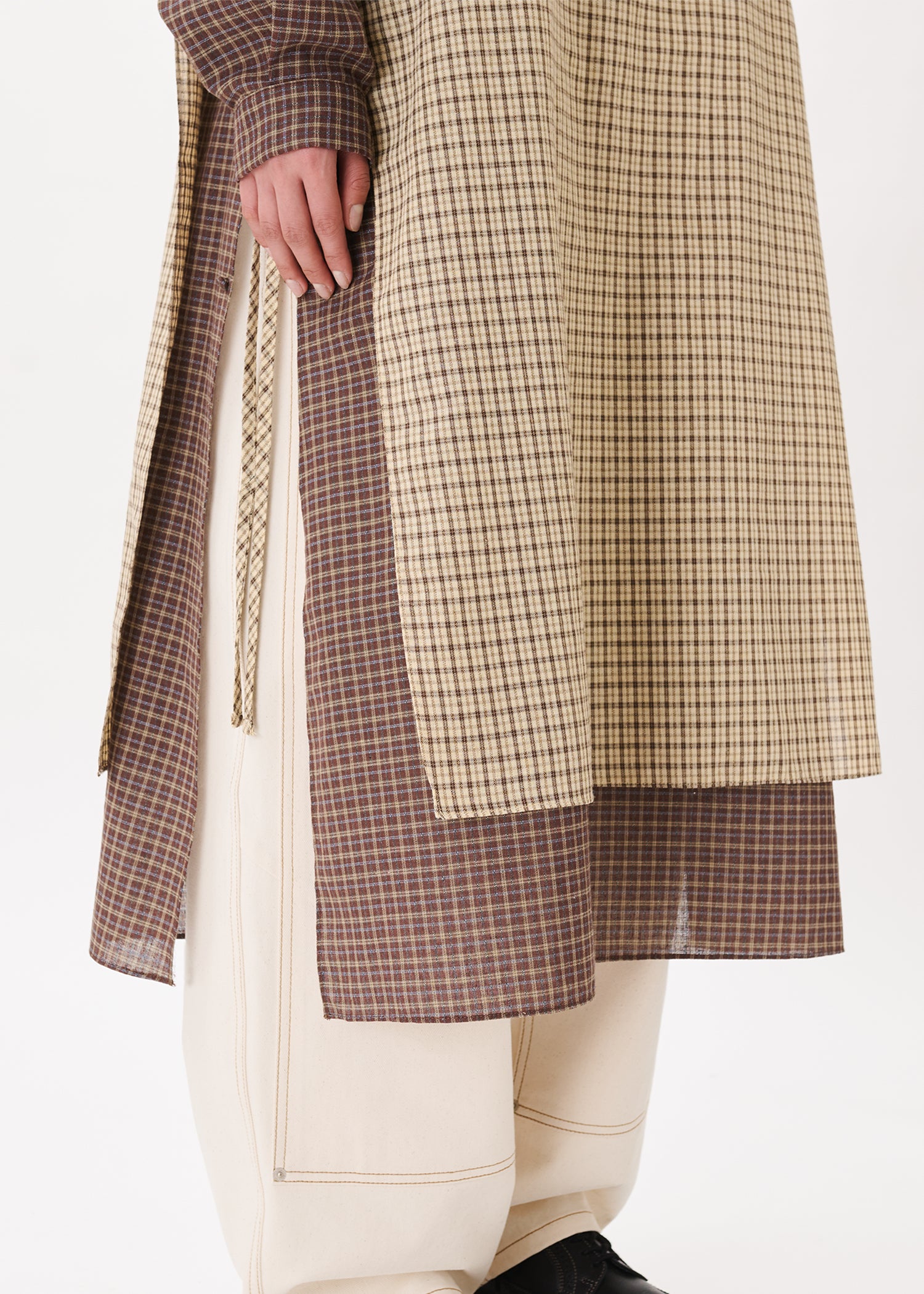 Checkered Layered Overdress