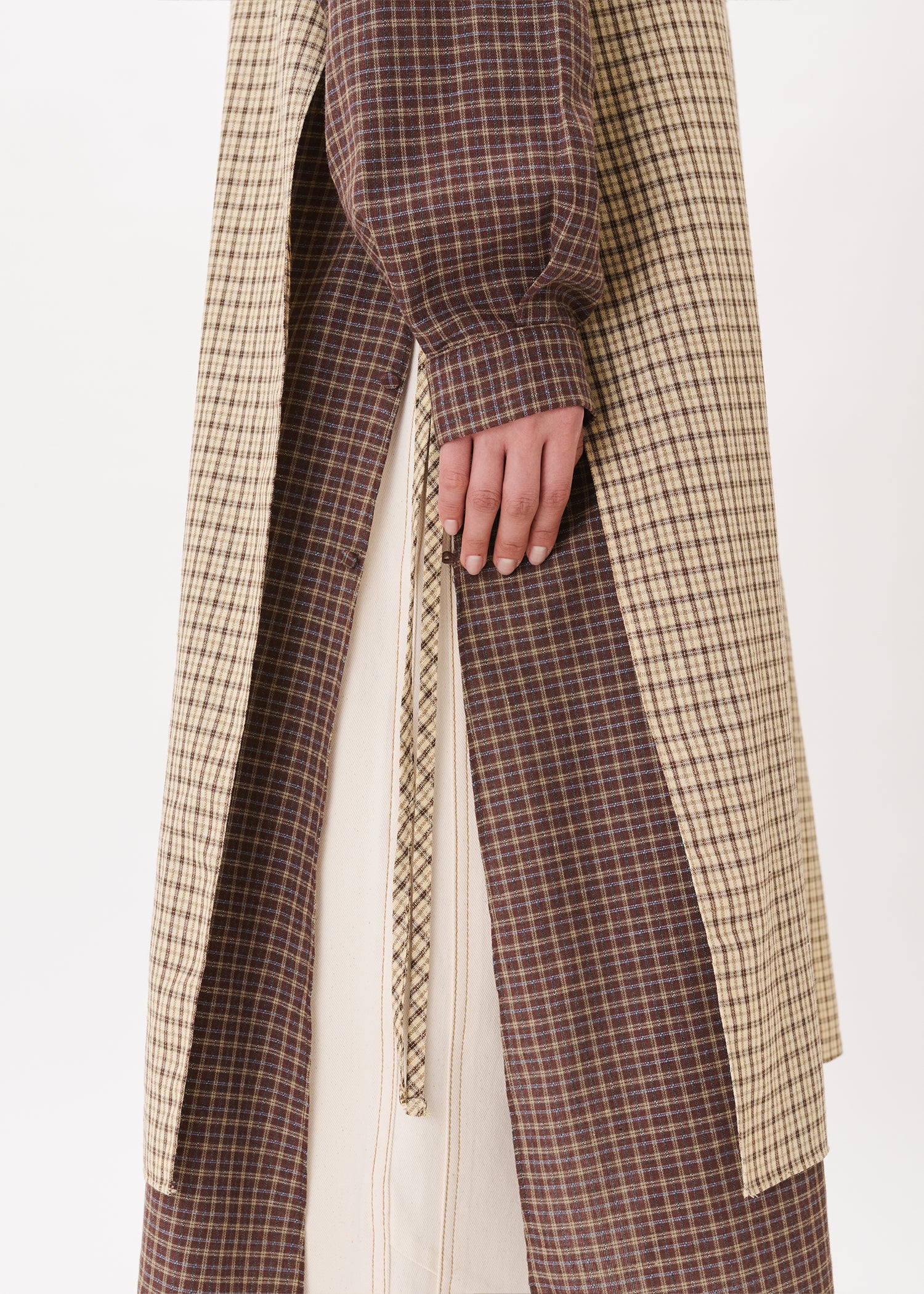 Checkered Layered Overdress