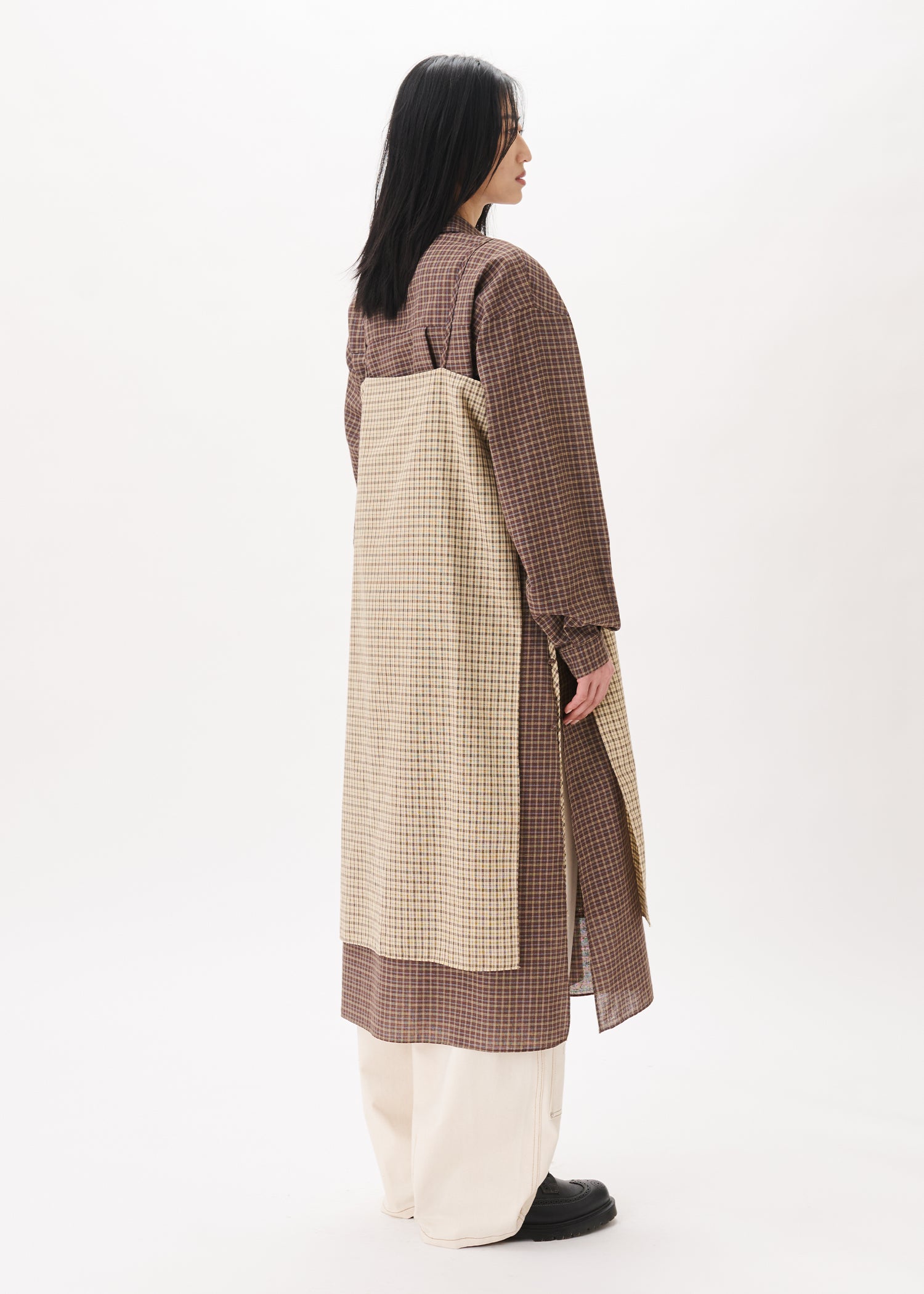 Checkered Layered Overdress – Estudio Niksen