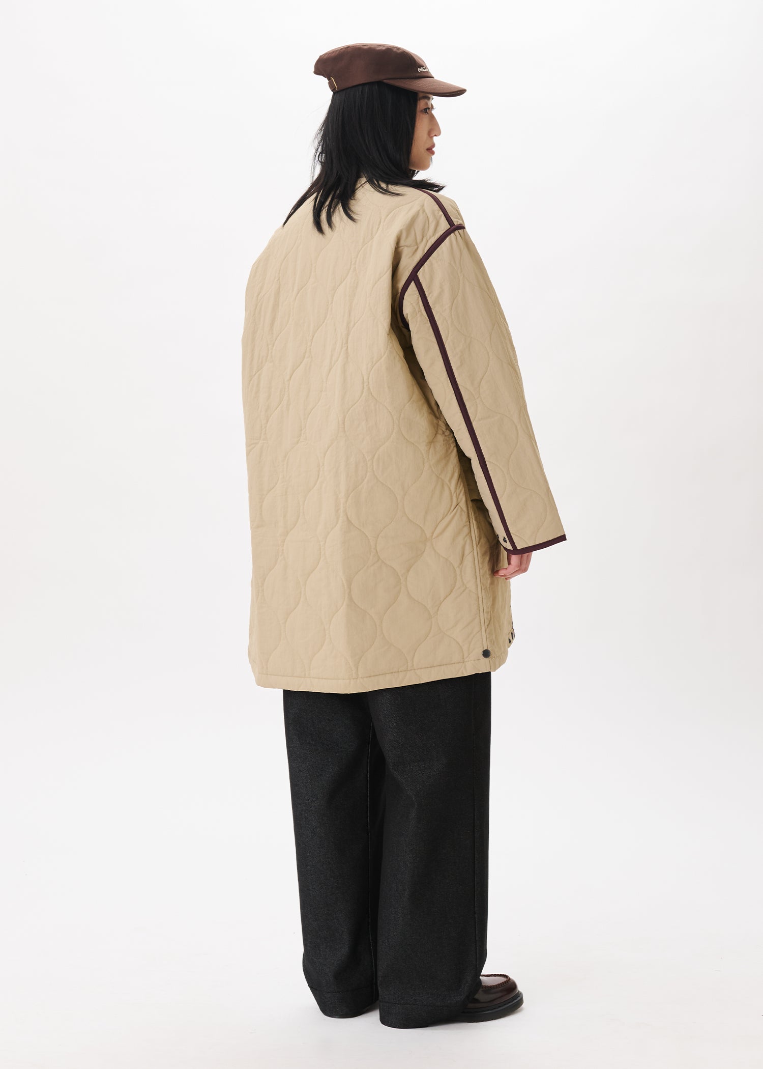 Manteau matelassé convertible