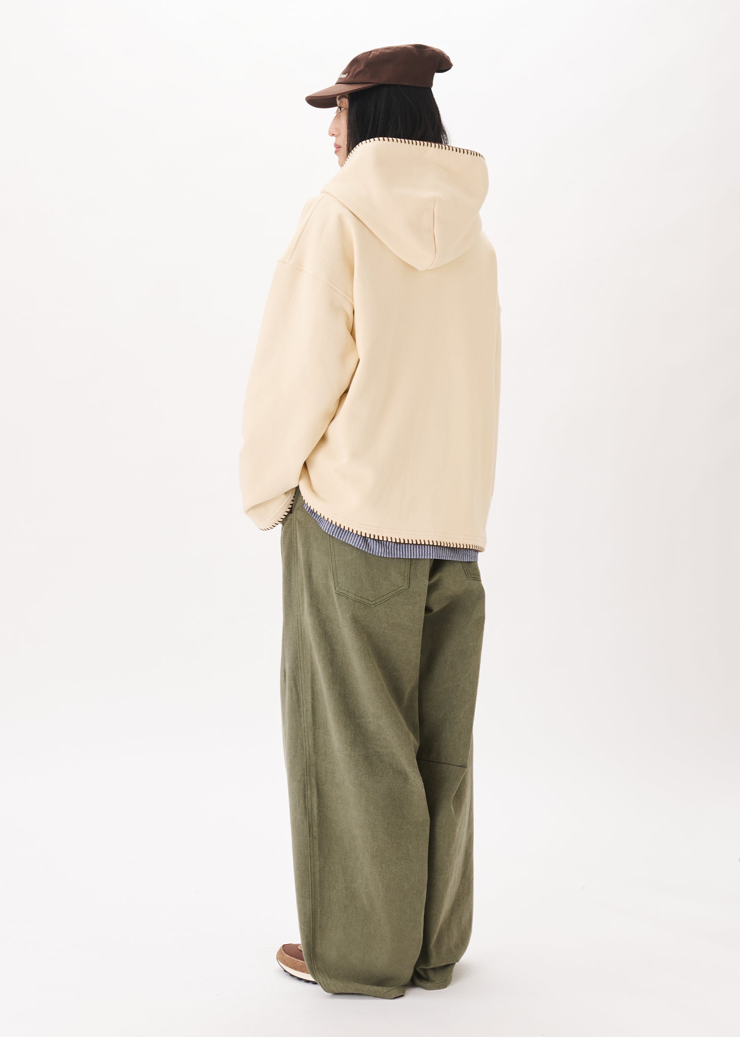 Embroidery Pocket Hoodie