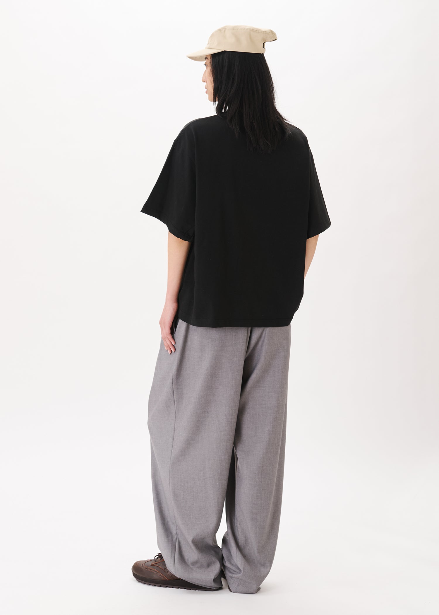 Pintuck Wide Trousers – Estudio Niksen