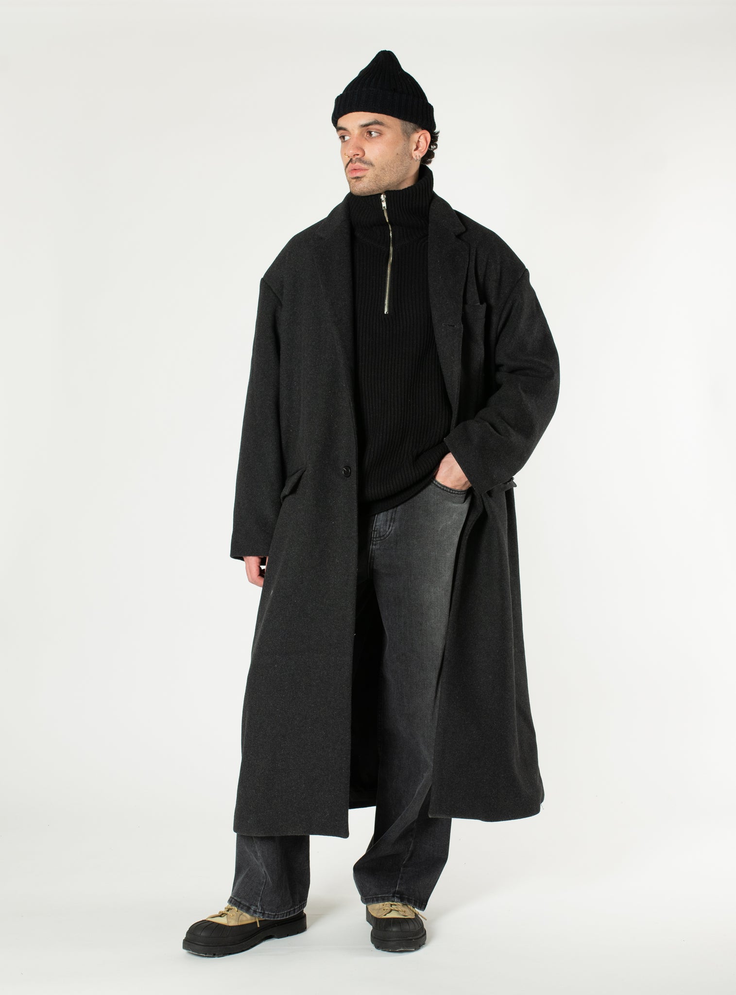Long Pocket Coat