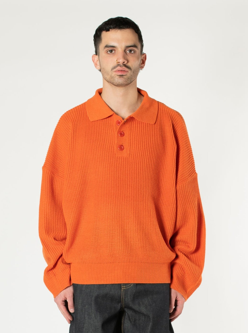 Polo Knit Sweater