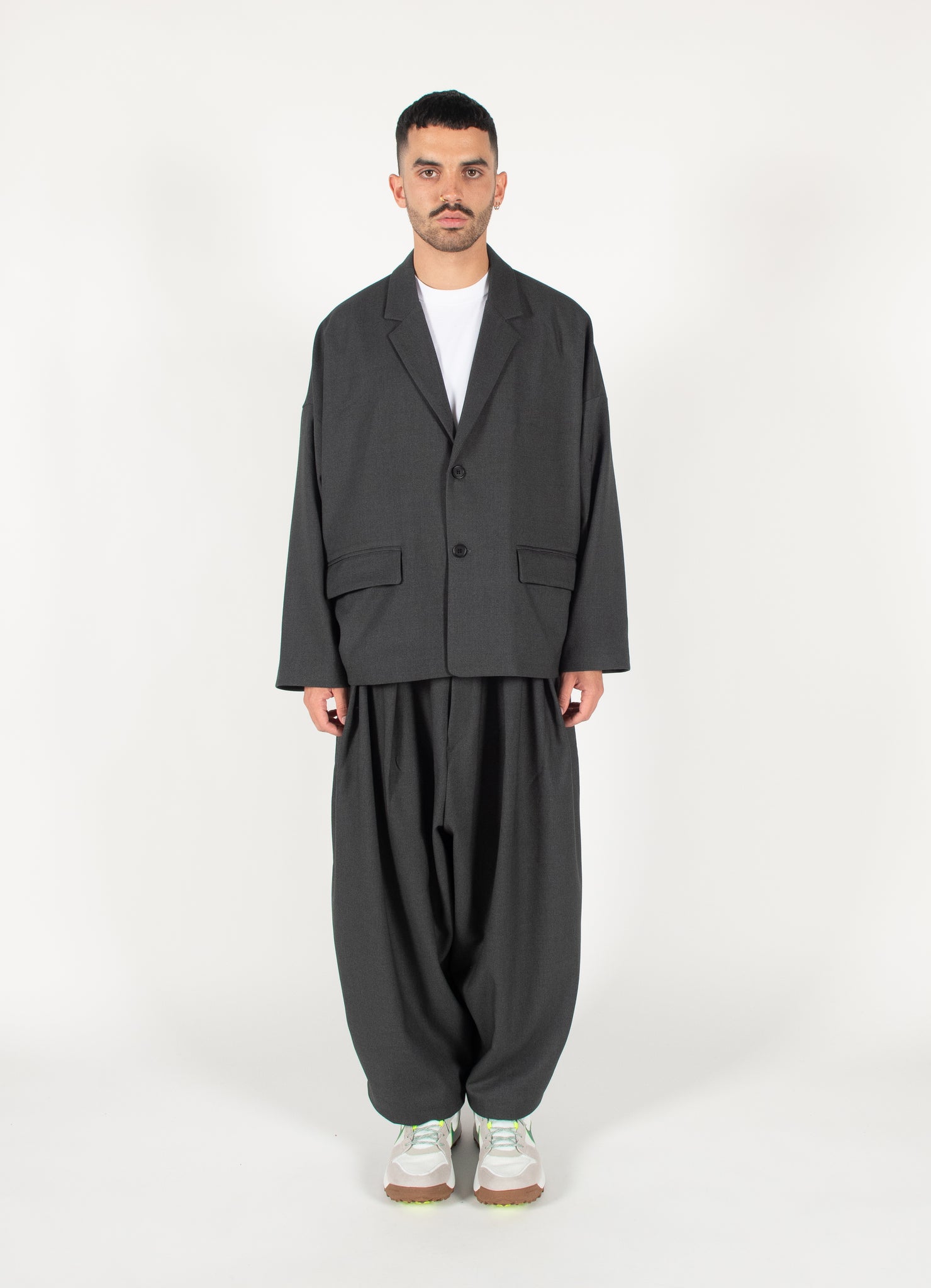 Wide Suit Trousers