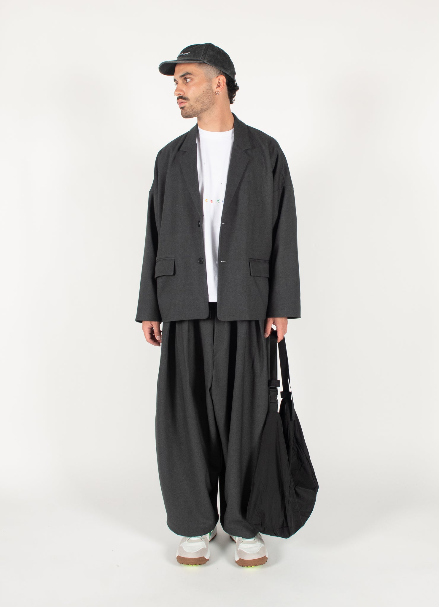 Wide Suit Trousers